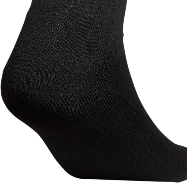 Men's Athletic Cushioned Crew Socks with Arch Compression (6 Pairs) - Image 5