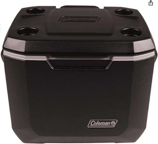 Coleman Portable Rolling Cooler | 50 Quart Xtreme 5 Day Cooler with Wheels | Wheeled Hard Cooler Keeps Ice Up to 5 Days - Image 4