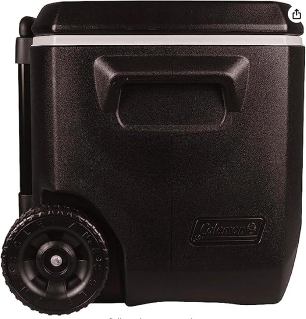 Coleman Portable Rolling Cooler | 50 Quart Xtreme 5 Day Cooler with Wheels | Wheeled Hard Cooler Keeps Ice Up to 5 Days - Image 5
