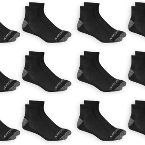 Men's Dual Defense Ankle Socks (12 Pack)