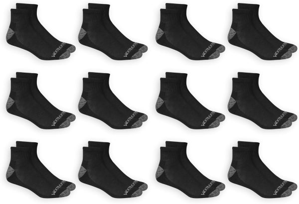 Men's Dual Defense Ankle Socks (12 Pack)
